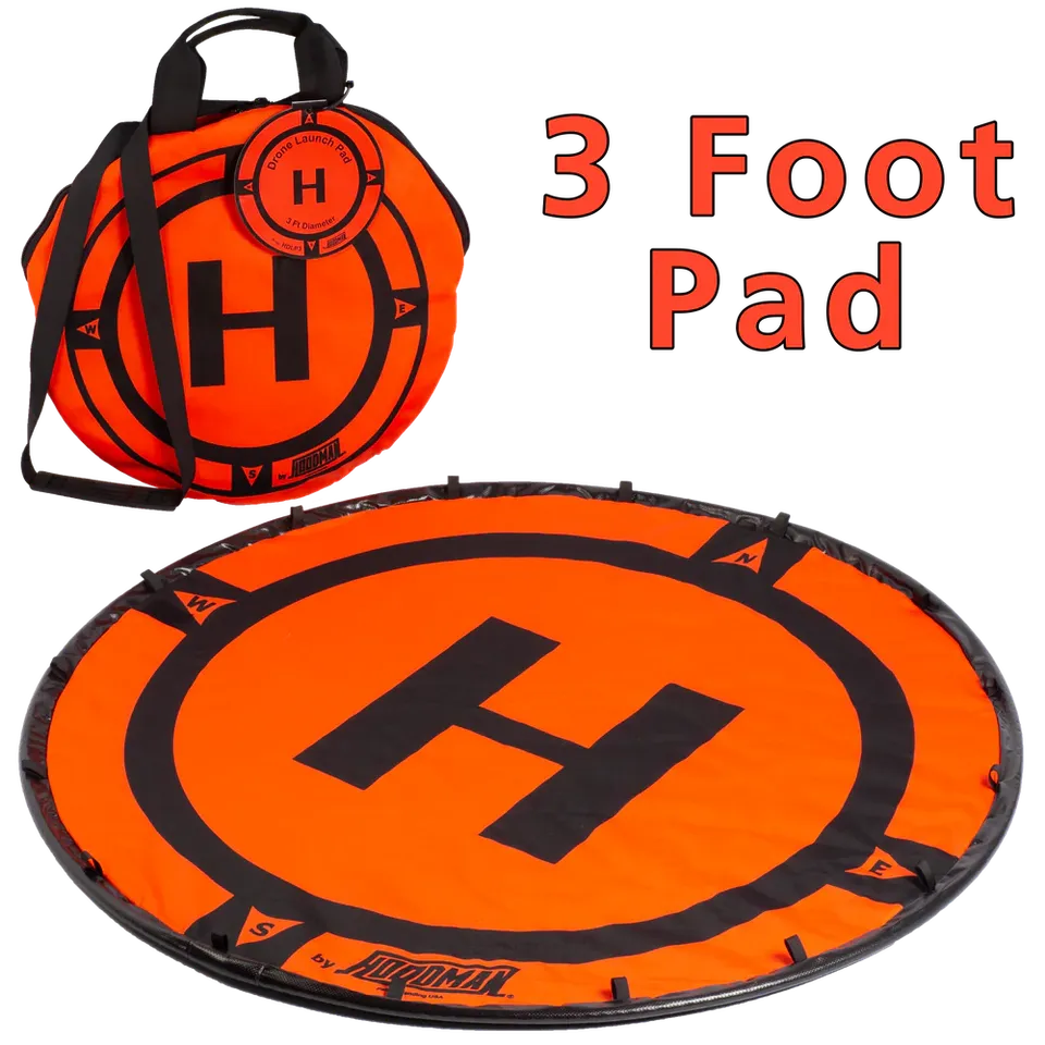 hoodman-hdlp3-drohnen-landepad-3-ft-orange image 1