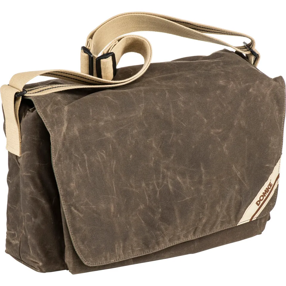domke-large-photo-courier-bag-umh-ngetasche-braun image 1