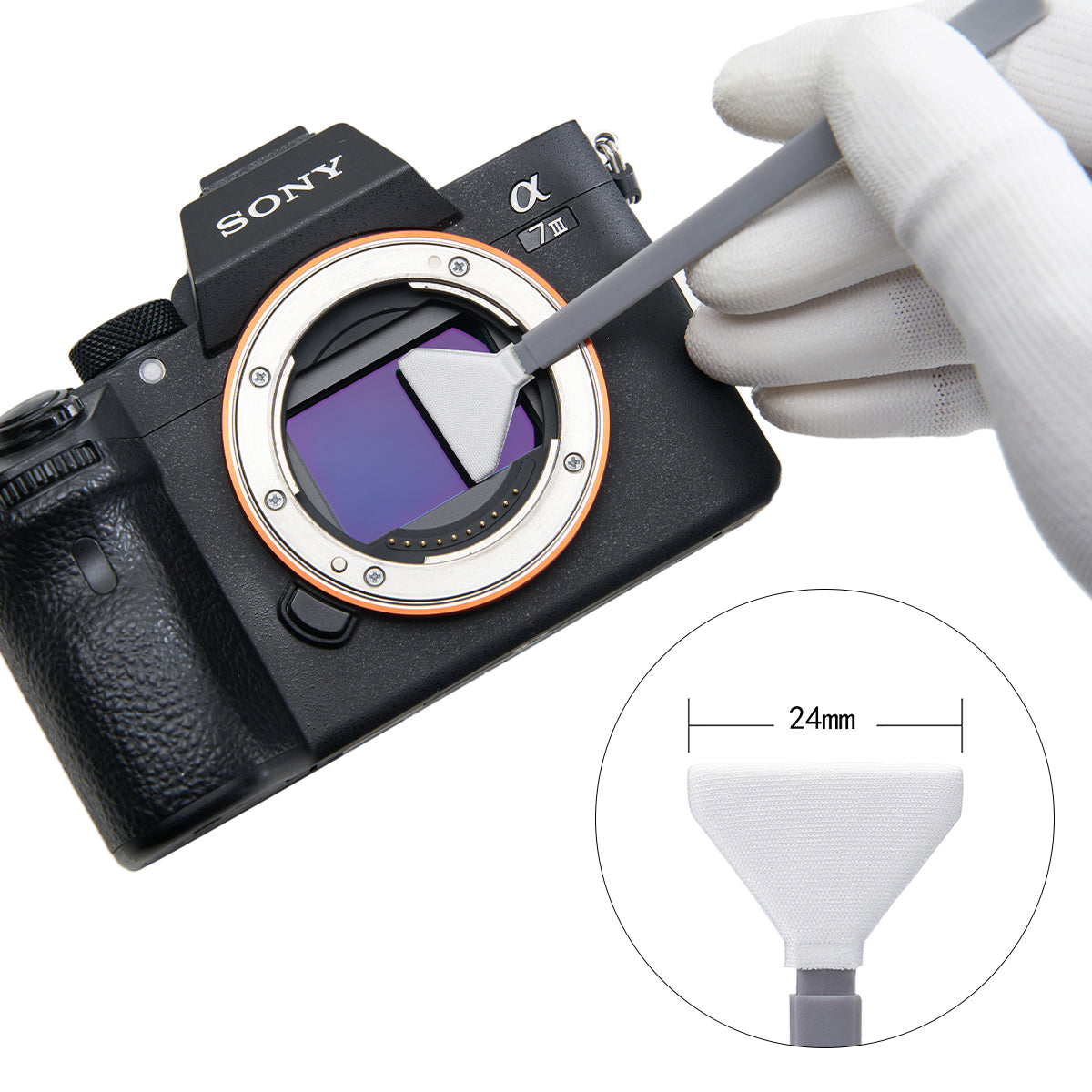 vsgo-vollformat-sensorreinigung-swab-24mm-sensor-swabs image 1