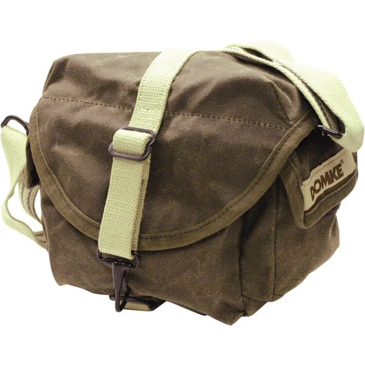 domke-f-8-small-schultertasche-ruggedwear-braun-canvas image 1