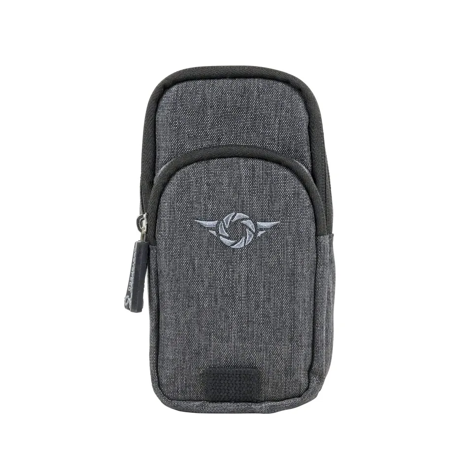 cosyspeed-phoneslinger-stuffbag-g-rteltasche-steel-grey-red image 1