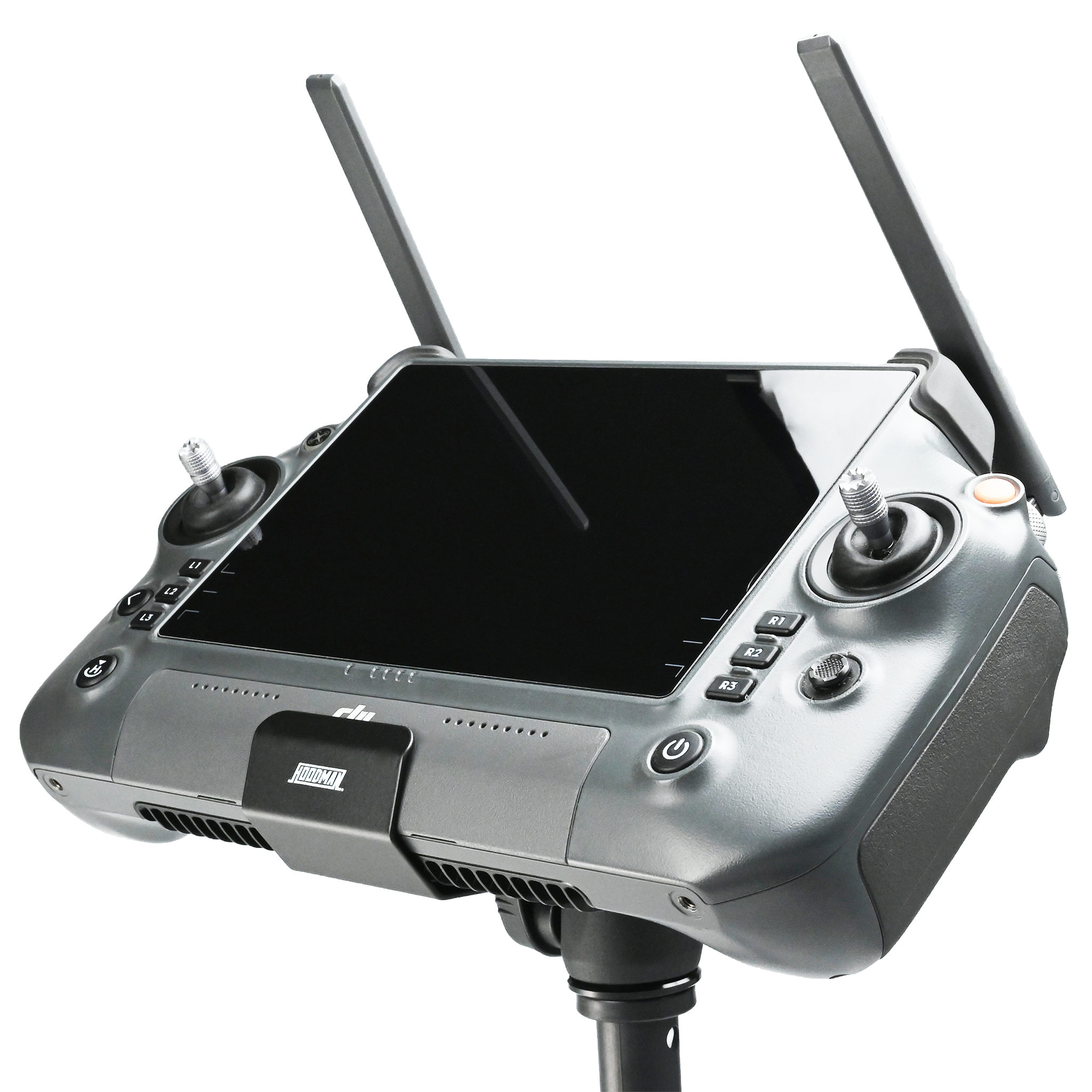 hoodman-stativhalterung-dji-rc-plus-drohnen-controller-stahl image 2