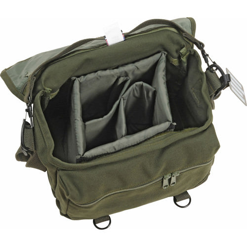 domke-f-6-little-bit-smaller-schultertasche-schwarz-canvas image 4