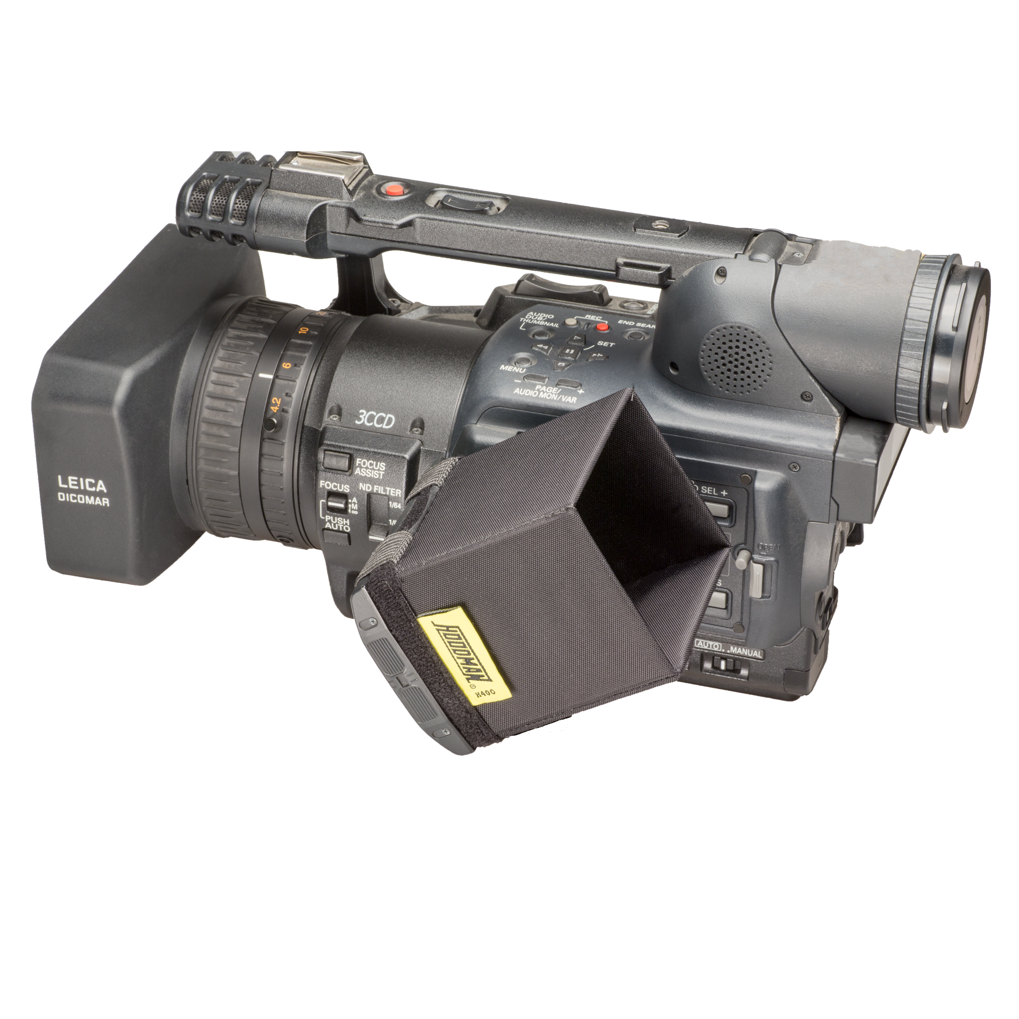 hoodman-hd350-camcorder-blende-lcd-3-5-zoll-faltbar image 5