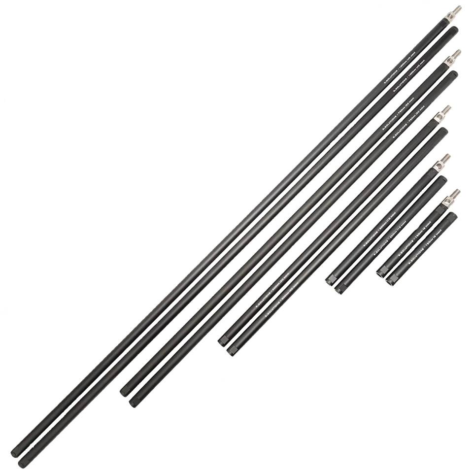 9-solutions-5-8-rod-set-alu-stab-250-mm-mit-3-8-gewinde image 1