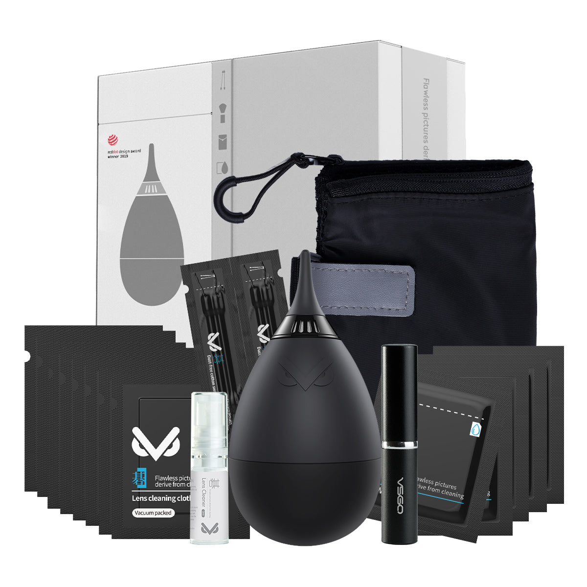 vsgo-professional-lens-cleaning-kit-kamera-reinigungsset-reise image 1