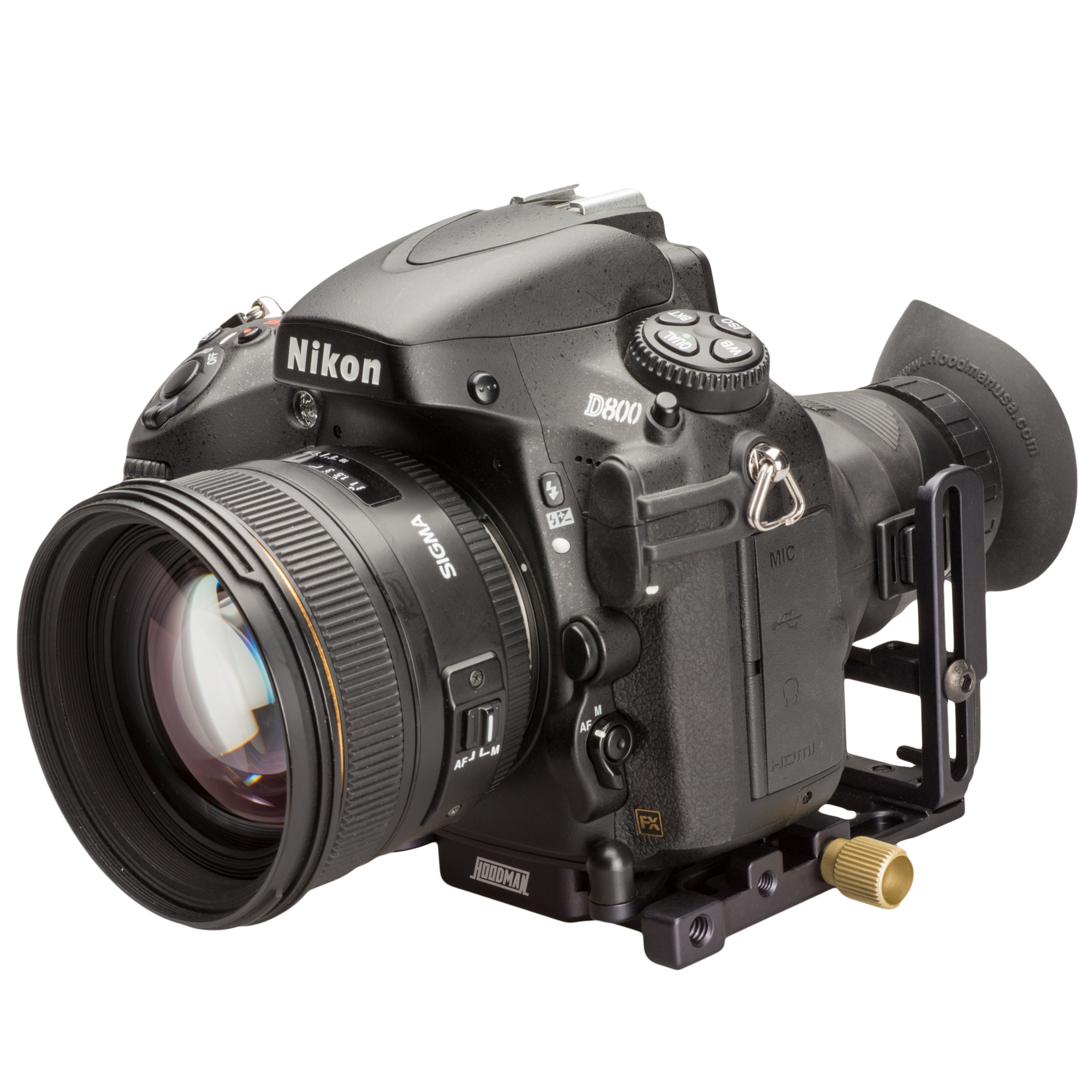 hoodman-live-view-kit-dslr-sucherlupe-mit-bodenplatte image 3