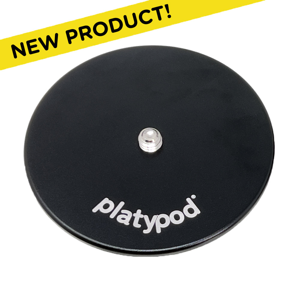 platypod-basic-stativbasis-rund-100-mm-schwarz image 1