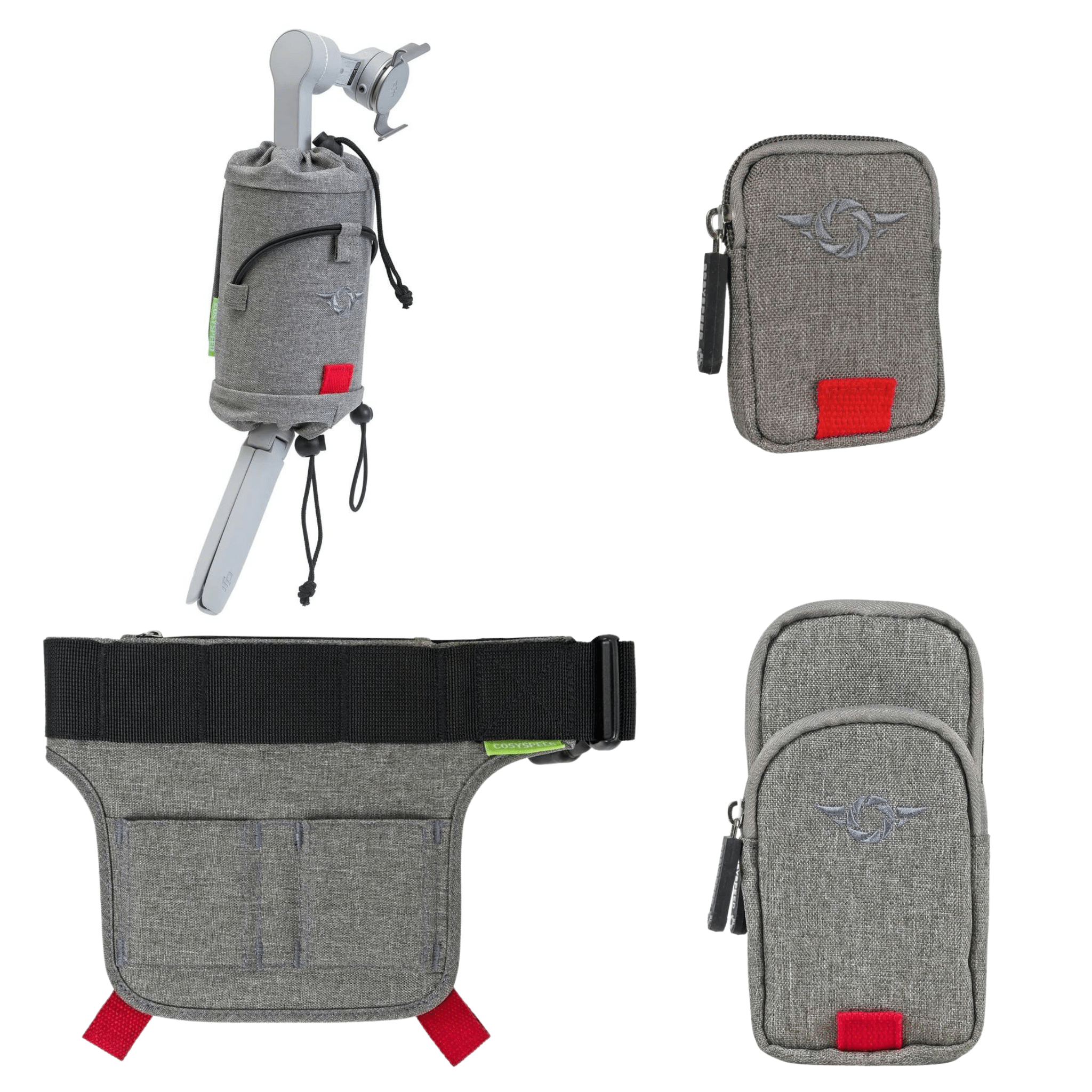 cosyspeed-phoneslinger-gimbal-bottle-holder-kit-tasche-charcoal image 2