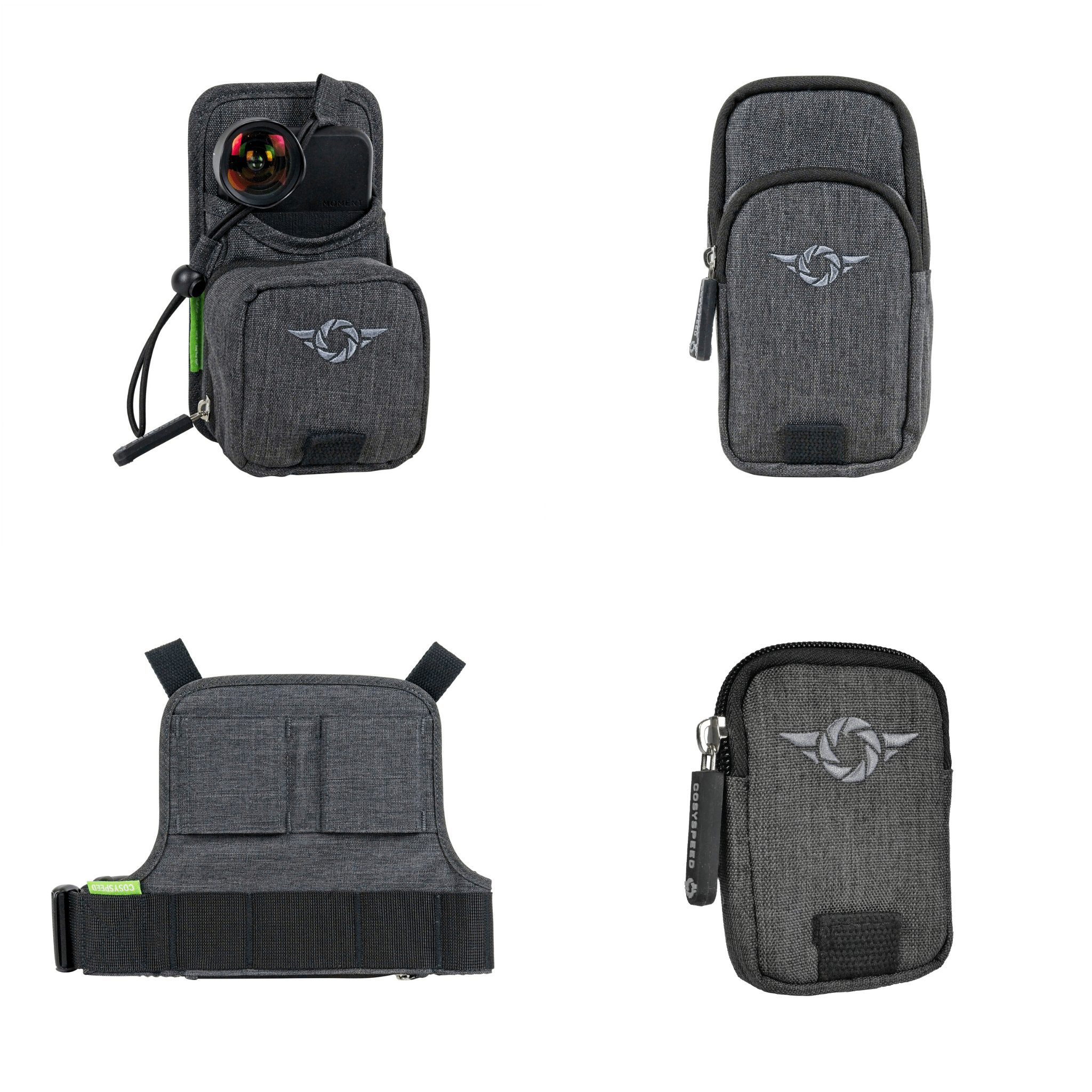 cosyspeed-phoneslinger-prime-kit-smartphone-charcoal-black image 1