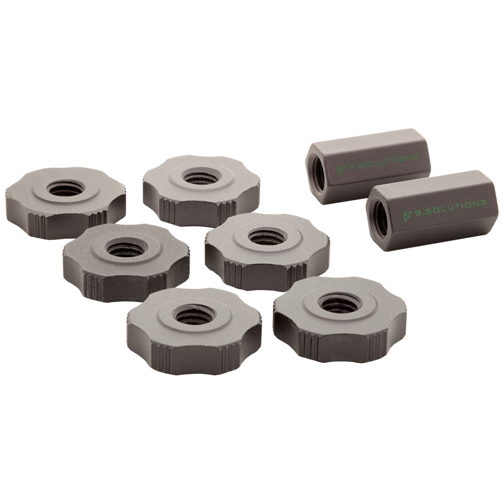 9-solutions-3-8-finger-nut-verbindungsmutter-set image 1