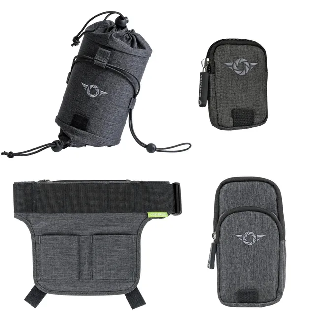 cosyspeed-phoneslinger-gimbal-bottle-holder-kit-tasche-charcoal image 1