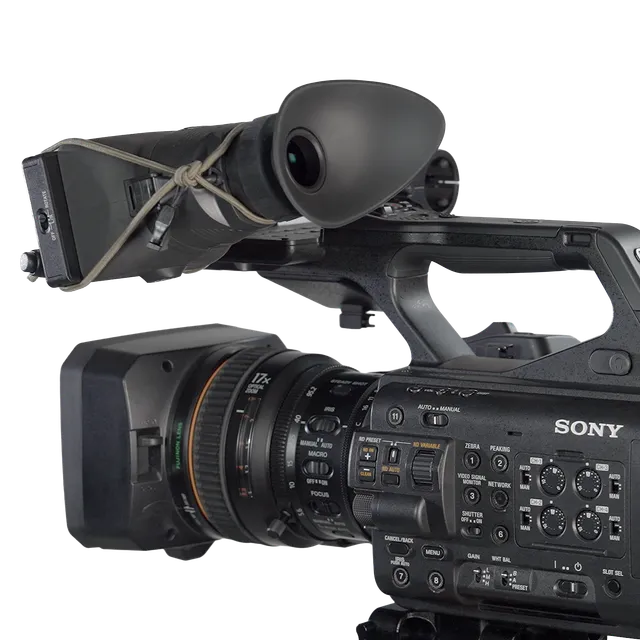 hoodman-live-view-kit-sony-z300-videolupe-glas-5-oz image 1