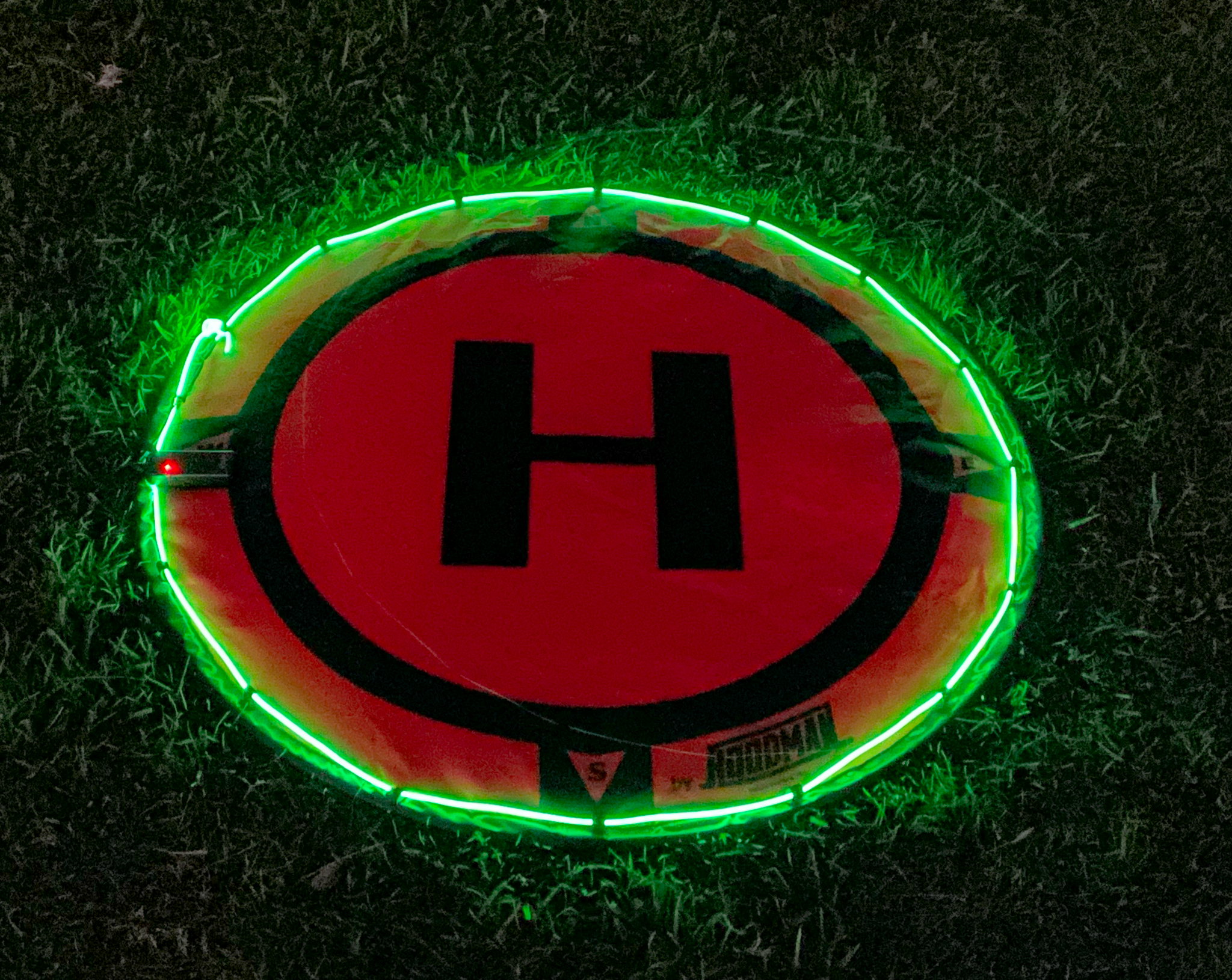 hoodman-drone-landing-pads-led-light-kit-gr-n-3-5-fu image 2