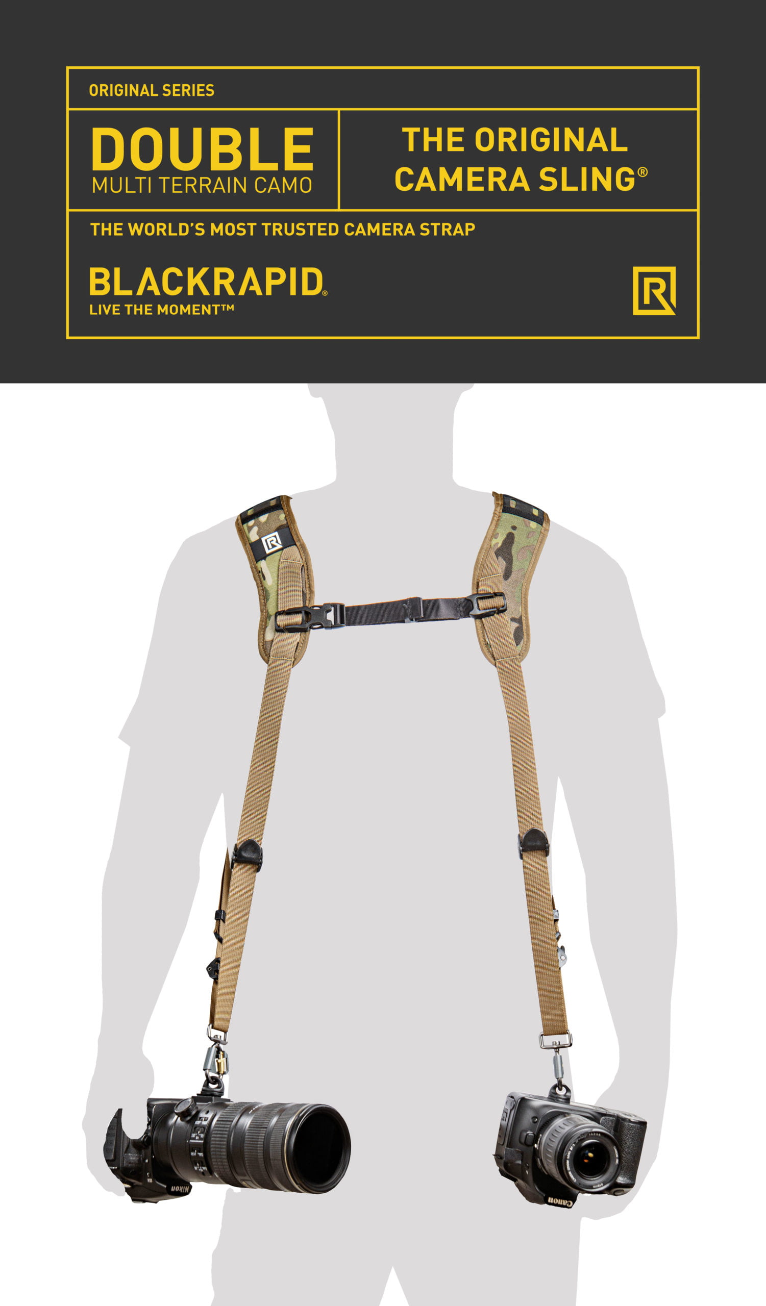 blackrapid-double-breathe-dual-gurt-multi-terrain-camo image 8