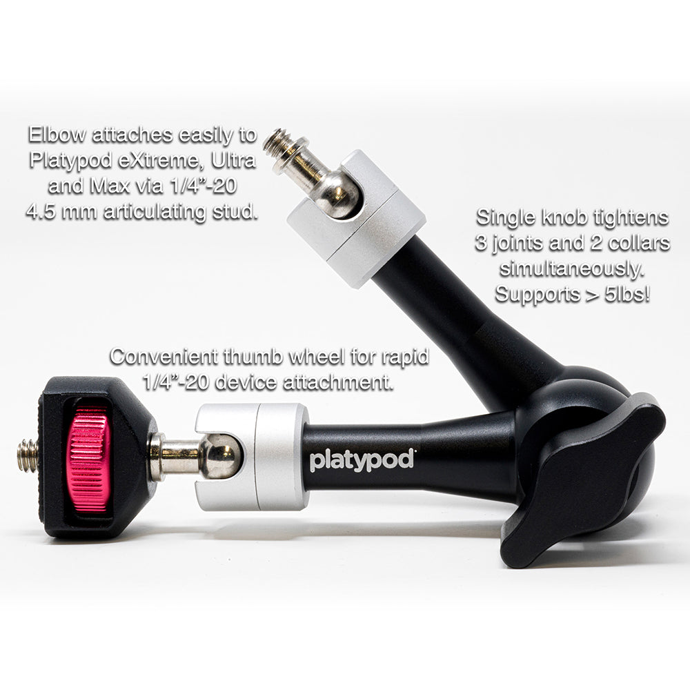 platypod-elbow-mini-magic-arm-f-r-kamera-zubeh-r-1-4-zoll image 3