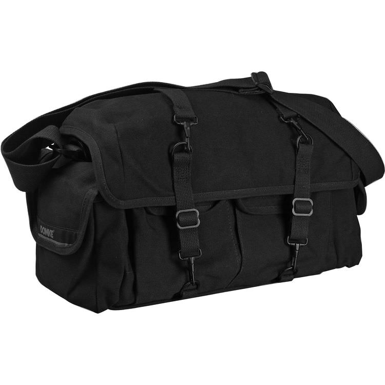 domke-f-1x-little-bit-bigger-kameratasche-schwarz-canvas image 1