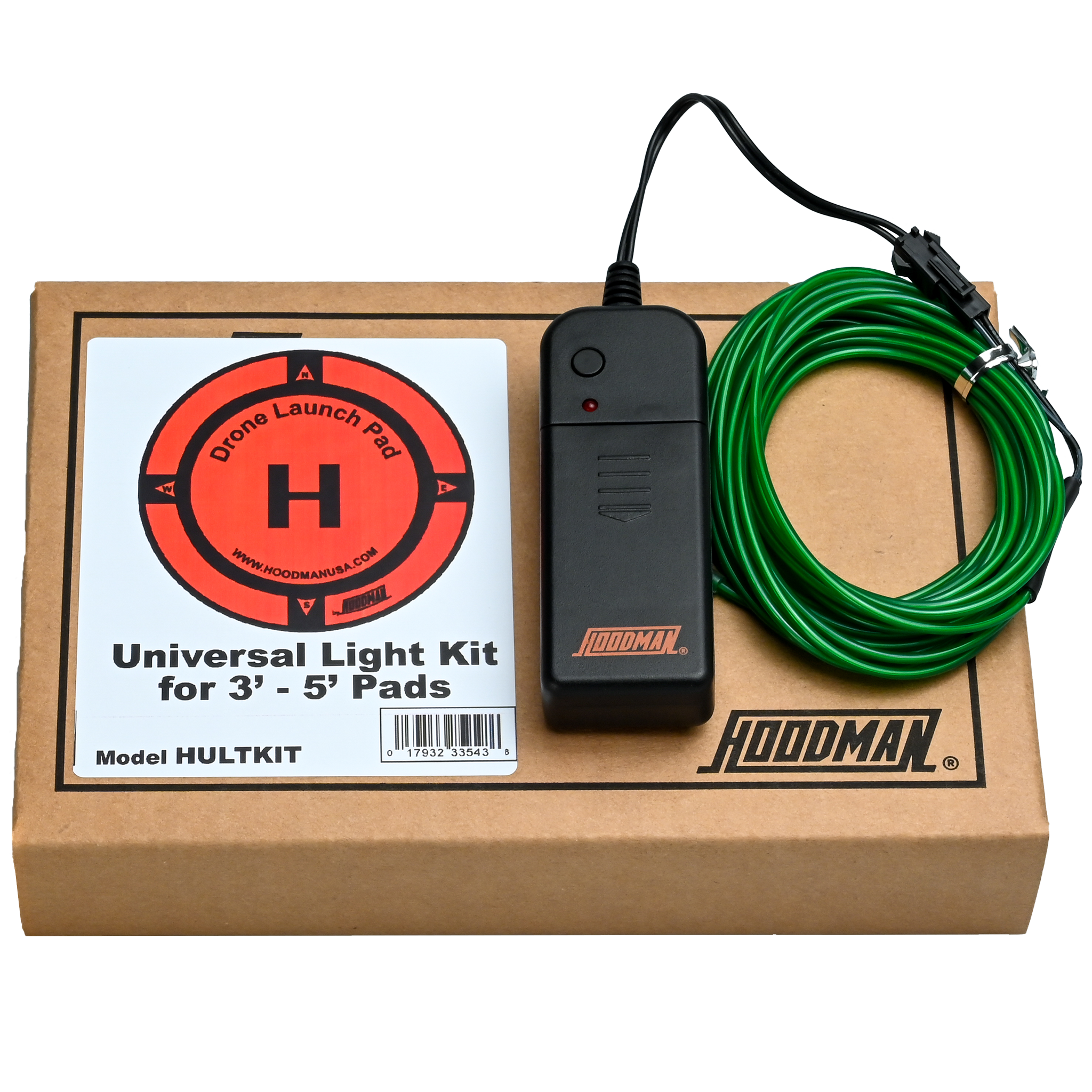 hoodman-drone-landing-pads-led-light-kit-gr-n-3-5-fu image 3