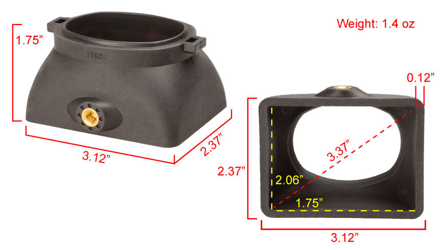 hoodman-h32b-displaylupe-basis-3-2-zoll-ohne-optik image 4