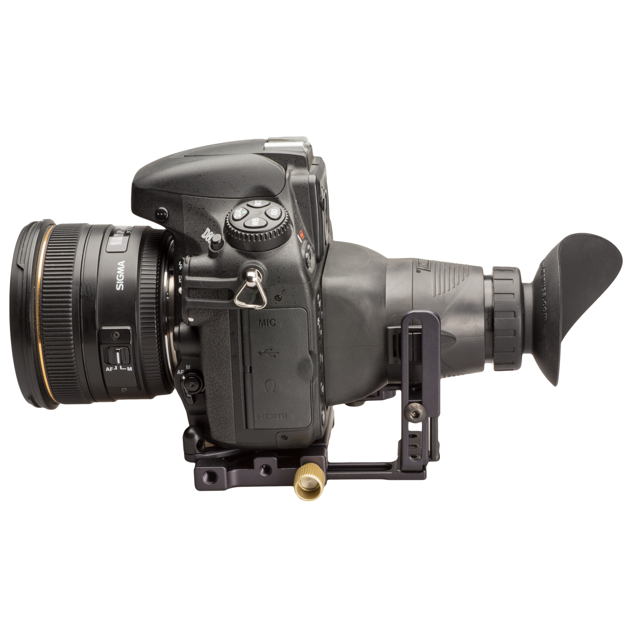 hoodman-live-view-kit-dslr-sucherlupe-mit-bodenplatte image 4