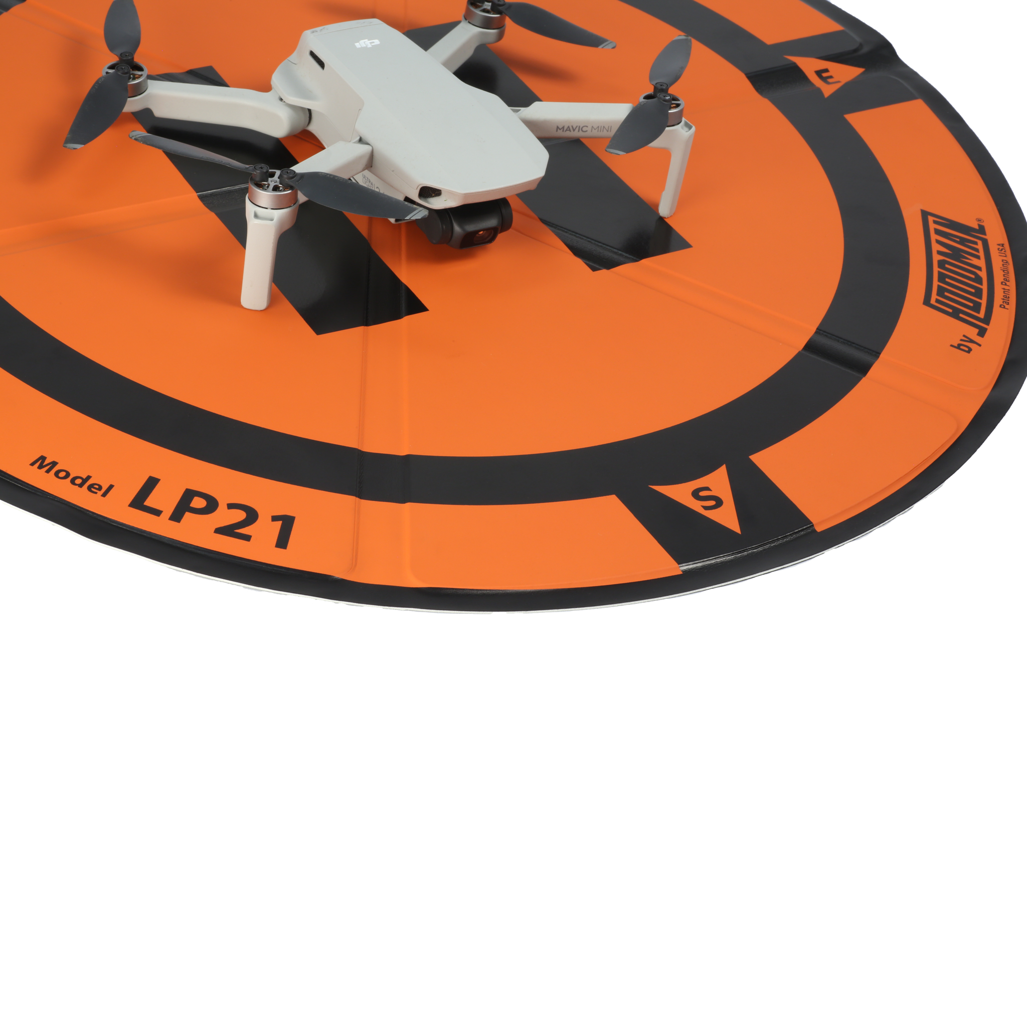 hoodman-lp21-drohnen-landepad-21-zoll-orange image 6