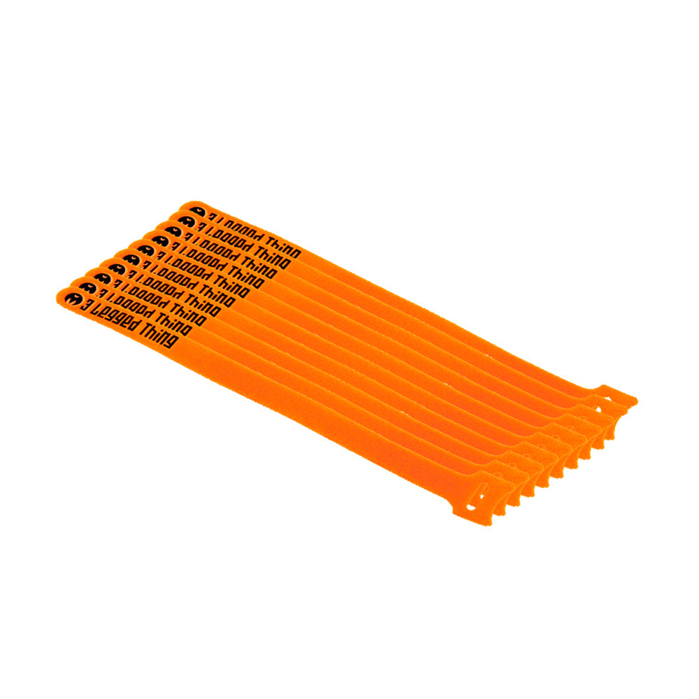 3-legged-thing-kabelbinder-klett-orange-10er-pack image 2